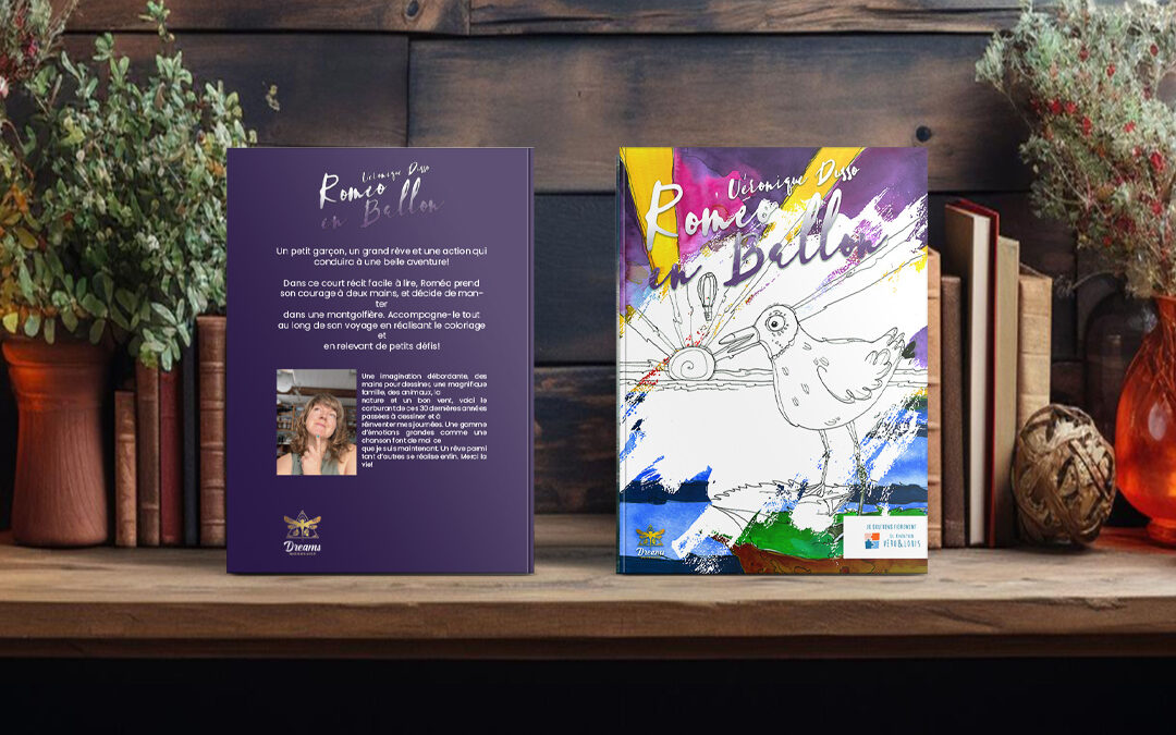 Couverture roman Roméo en Ballon Véronique Dusso