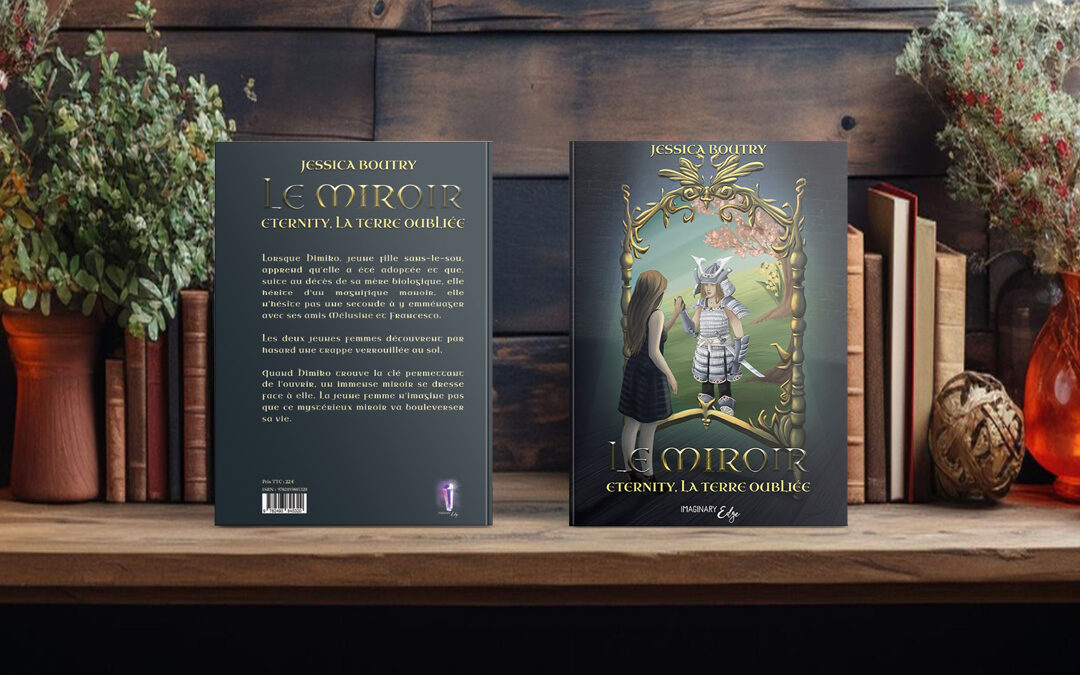 Cover Booktrailer et mise en page Le miroir T1