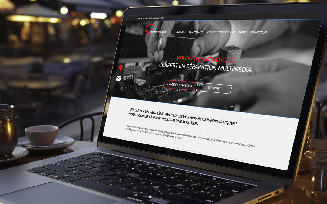 Wilou Informatique, création de site web
