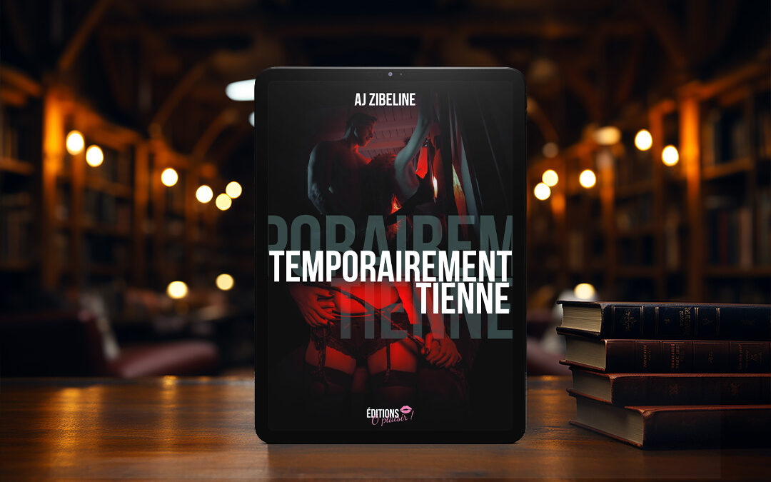 Réalisation cover ebook : Temporairement tienne