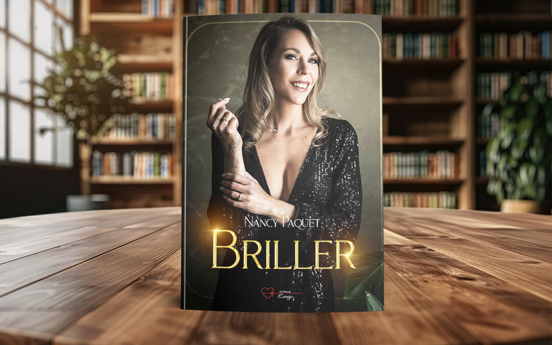 Couverture roman et mise en page: Briller – de Nancy Paquet