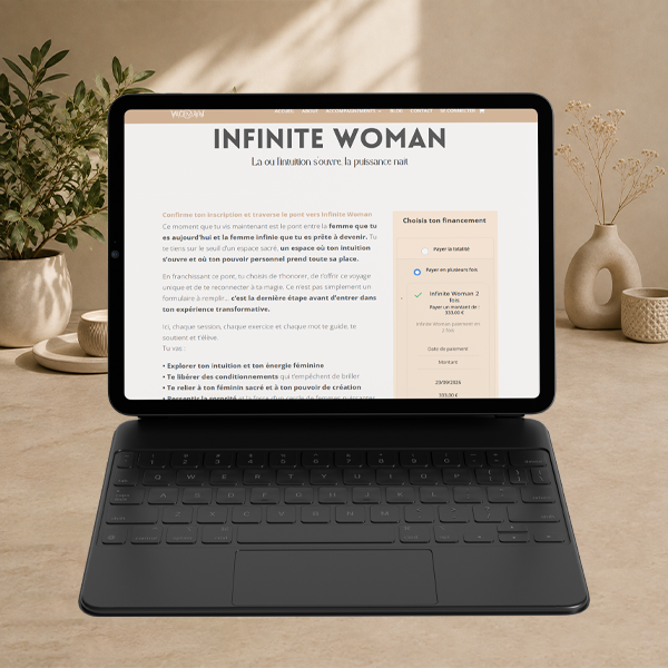 Boutique e-commerce Wow Woman avec paiement des accompagnements en plusieurs fois