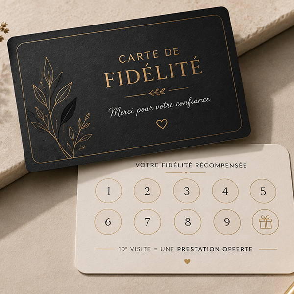 Carte de fidélité
