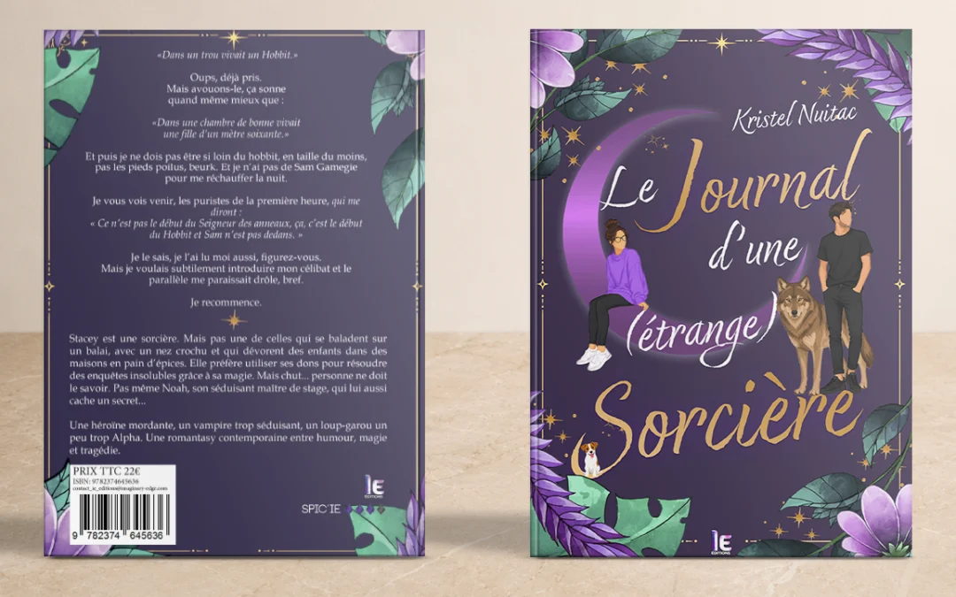 Création couverture cosy fantasy | Kristel Nuitac