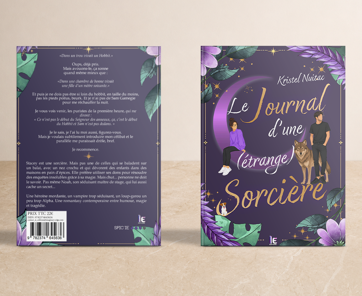 Création couverture cosy fantasy | Kristel Nuitac