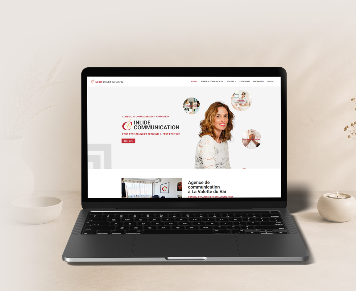 Refonte du site internet d’Inlide Communication à La Valette-du-Var